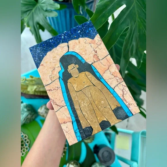 Lapis lazuli & Turquoise box - Picture 6 of 7